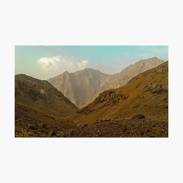 Aperçu de l'œuvre Toubkal Atlas Montagne Maroc Maroc créée et vendue par NapiStore.