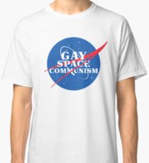 NASA Parody Gay Space Communism Classic T-Shirt