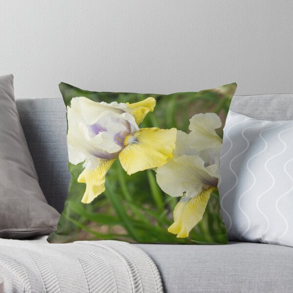 Item preview, Multicolored German Irises in Bloom - A Garden for Vincent Van Gogh designed and sold by Georgia Mizuleva.
