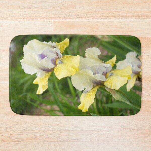 Item preview, Multicolored German Irises in Bloom - A Garden for Vincent Van Gogh designed and sold by Georgia Mizuleva.