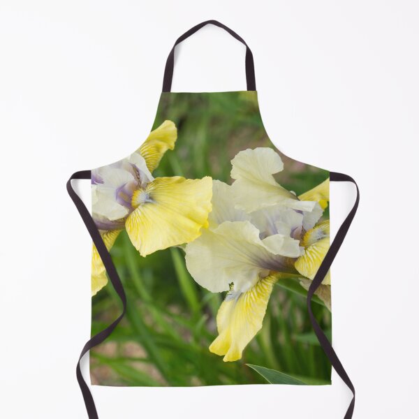 Item preview, Multicolored German Irises in Bloom - A Garden for Vincent Van Gogh designed and sold by Georgia Mizuleva.