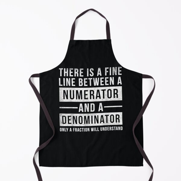 Item preview, Fine Line Between A Numerator And A Denominator Math designed and sold by DeannaMarks.