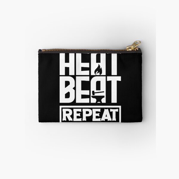 Item preview, Metalsmith Blacksmithing Forging Heat Beat Repeat Funny designed and sold by ShopTheStyle.