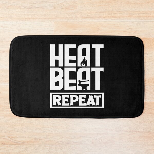 Item preview, Metalsmith Blacksmithing Forging Heat Beat Repeat Funny designed and sold by ShopTheStyle.