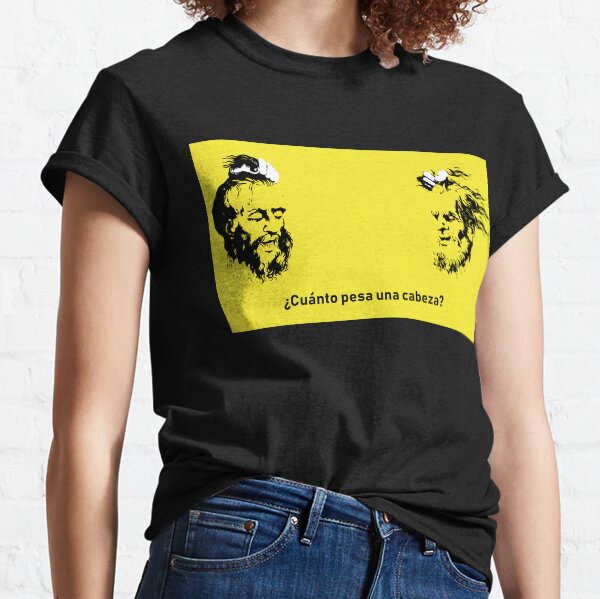 ¿Cuánto pesa una cabeza? Julio C Llópiz, Backroom Art Classic T-Shirt