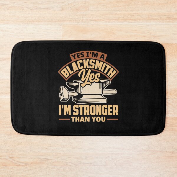 Item preview, Metalsmith Blacksmithing Forging Im Stronger Than You designed and sold by ShopTheStyle.