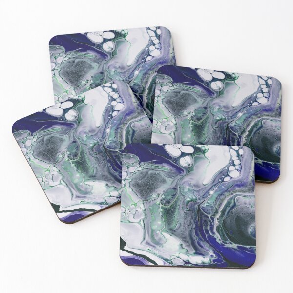 Item preview, Blue Abstract Liquid Art  designed and sold by Tshirtstory.