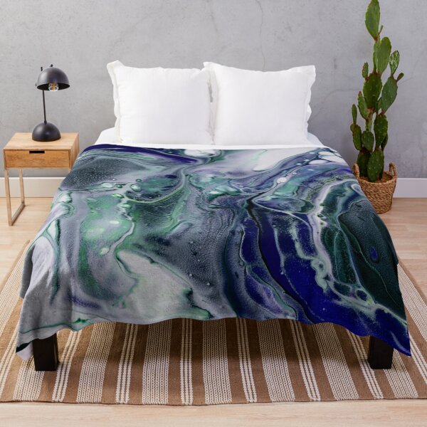 Item preview, Blue Abstract Liquid Art  designed and sold by Tshirtstory.