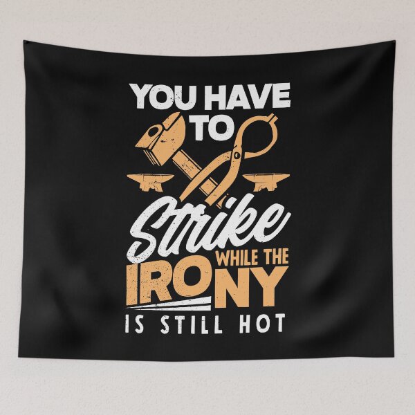 Item preview, Metalsmith Blacksmithing Forging Funny Pun designed and sold by ShopTheStyle.