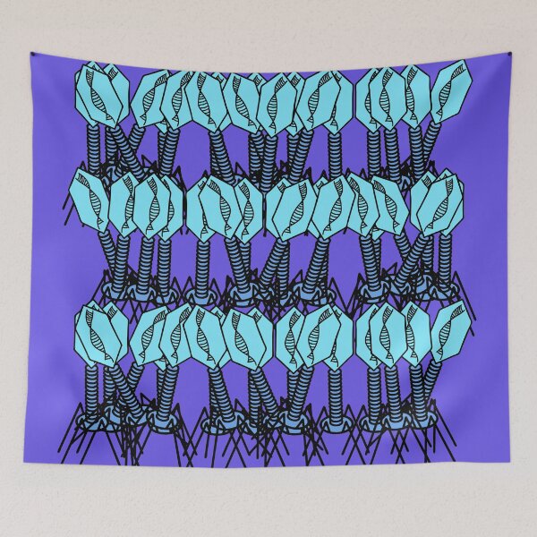 Item preview, Bacteriophage collage designed and sold by mcthoughtful.