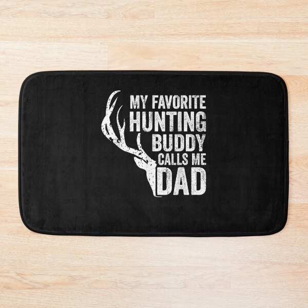 Item preview, Mens My Favorite Hunting Buddy Calls Me Dad Deer Hunter designed and sold by David231231.