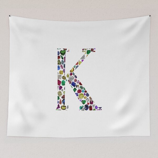 Item preview, Letter K designed and sold by DigitalGemArt.