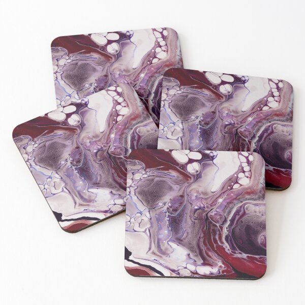 Item preview, Dark pink Abstract Liquid Art  designed and sold by Tshirtstory.