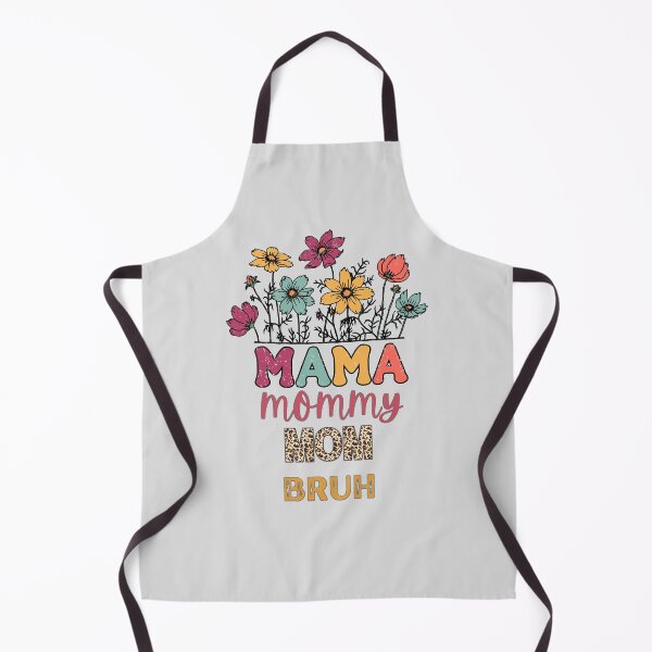 Item preview, Mama To Mommy To Mom To Bruh Retro Floral Mama designed and sold by WanderTravels.