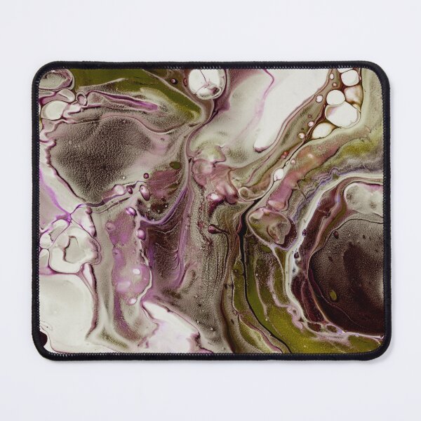 Item preview, Olive White Abstract Liquid Art  designed and sold by Tshirtstory.