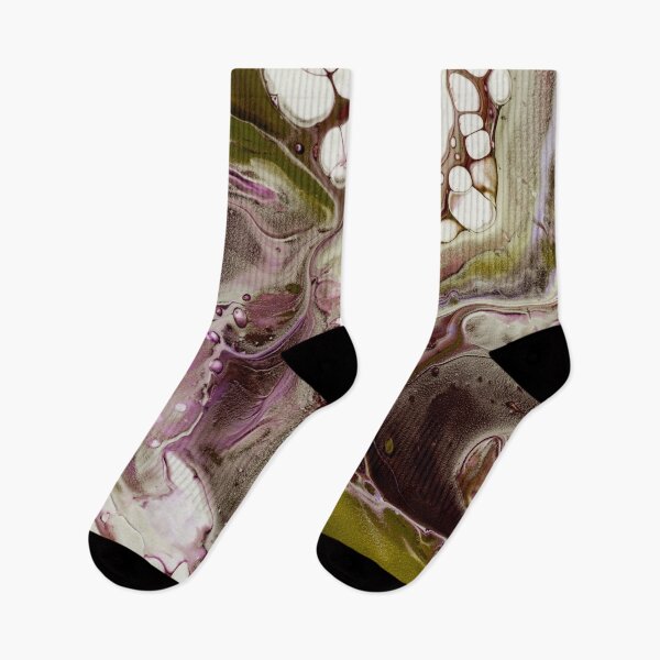 Item preview, Olive White Abstract Liquid Art  designed and sold by Tshirtstory.