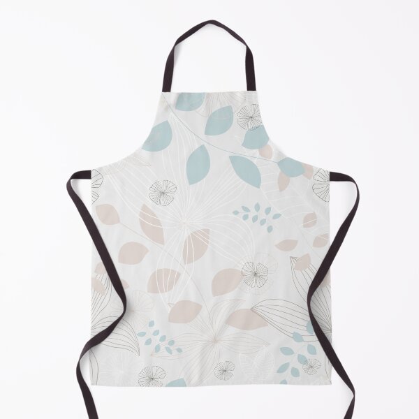 Item preview, Lovely pattern of flowers and leaves in tones of pinks, blues and nudes designed and sold by pocketgraphic.