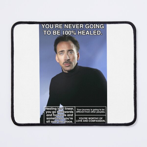 Item preview, Nick cage Motivational poster designed and sold by pressnellc.