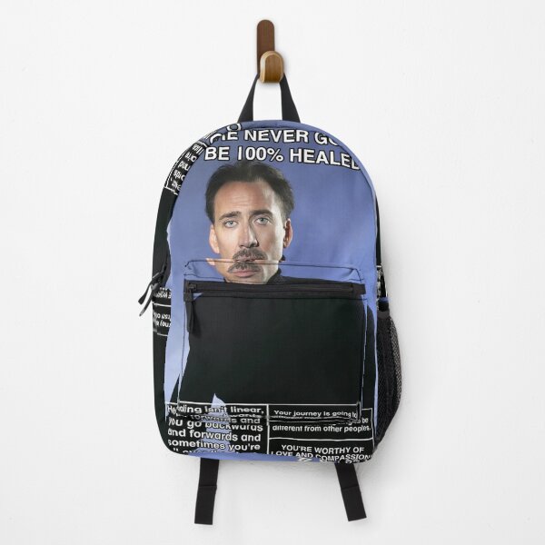 Item preview, Nick cage Motivational poster designed and sold by pressnellc.