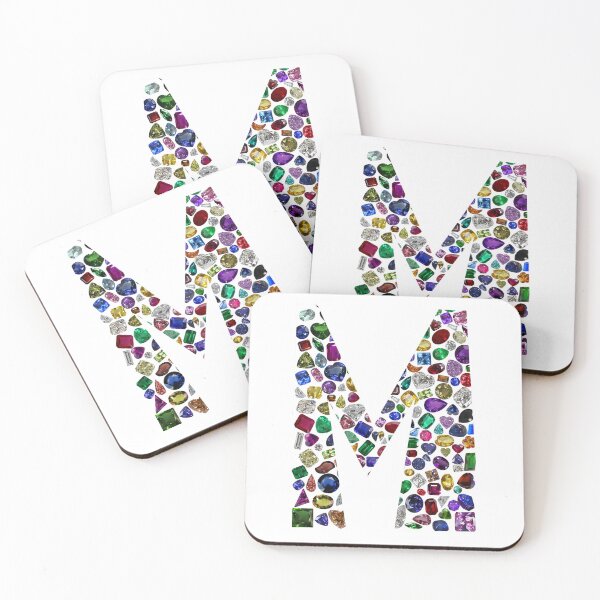 Item preview, Letter M designed and sold by DigitalGemArt.
