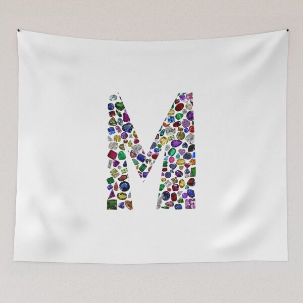 Item preview, Letter M designed and sold by DigitalGemArt.