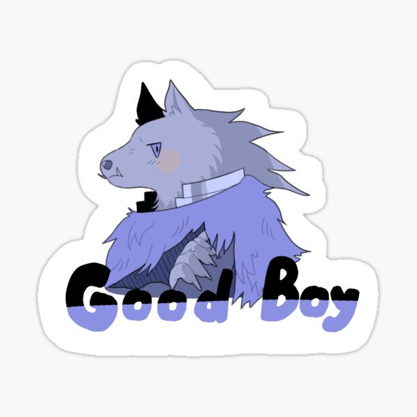 Blaidd The Halfwolf Sticker By Achjira Redbubble   St,small,507x507 Pad,600x600,f8f8f8 