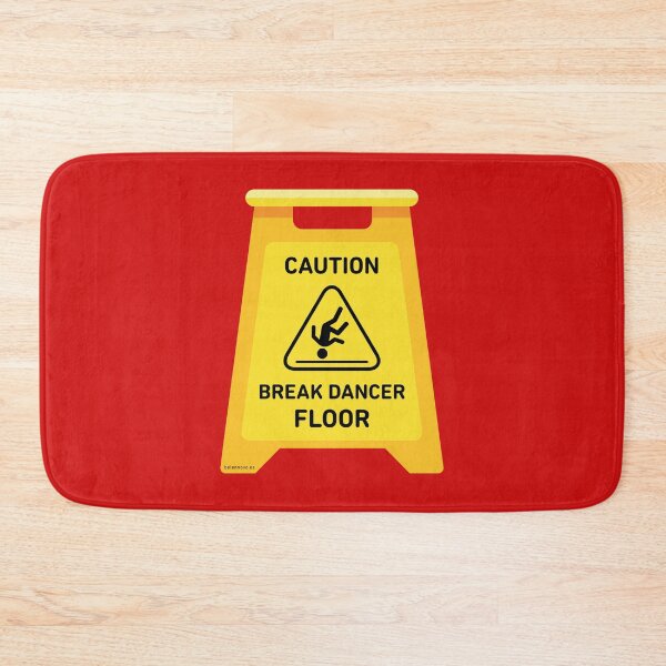 Item preview, Caution, break dancer floor designed and sold by Perezoshop.