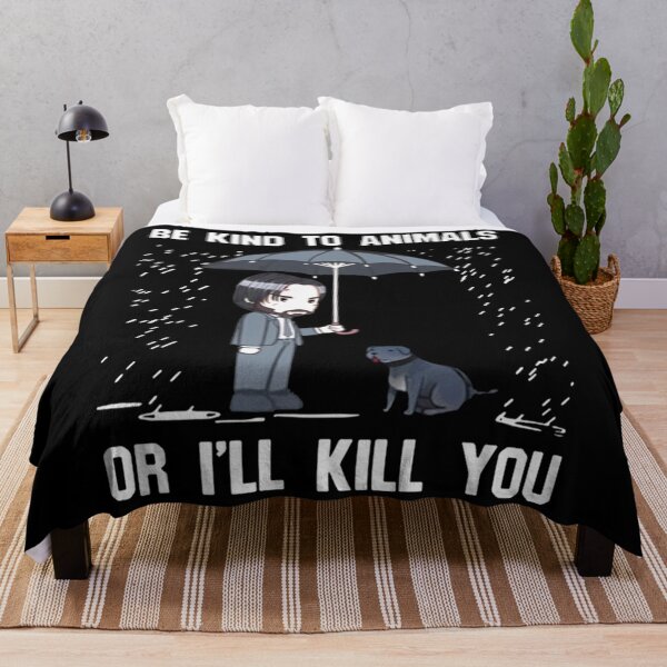 Item preview, be kind to animals or I will kill you Classic . designed and sold by alianotdtott.