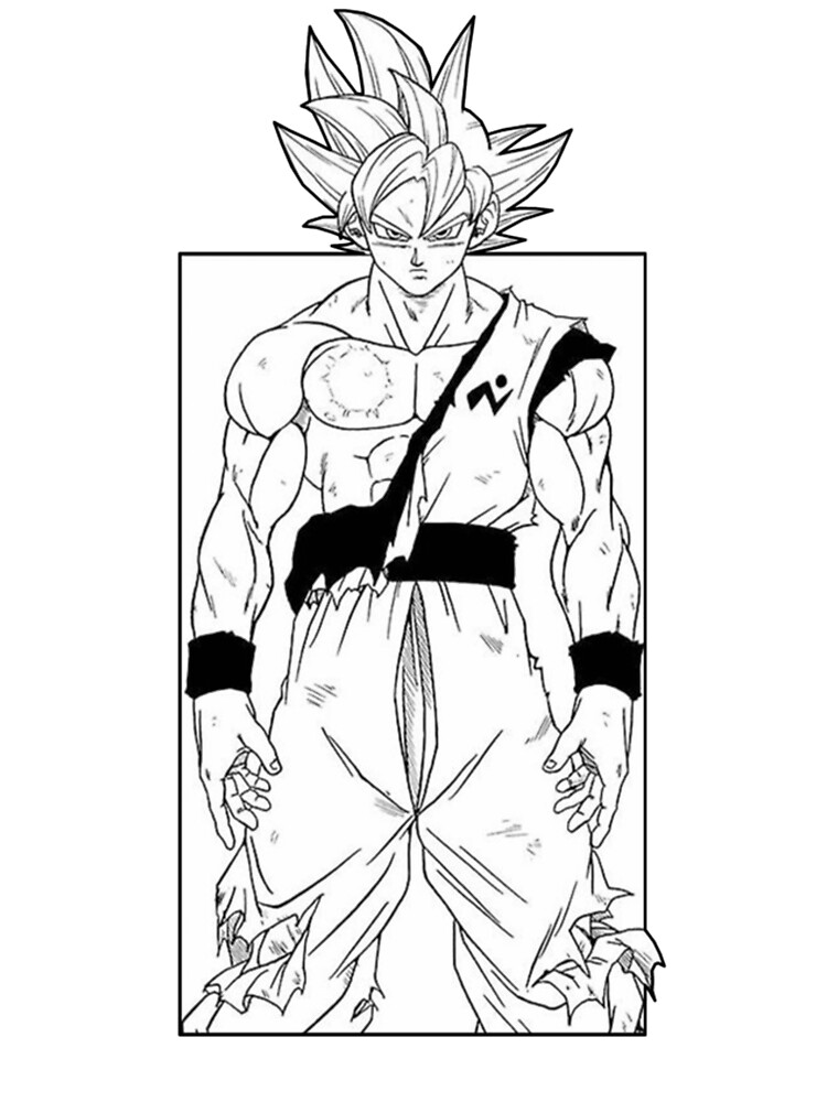 Goku Ultra Instinct Coloring Pages [2025]