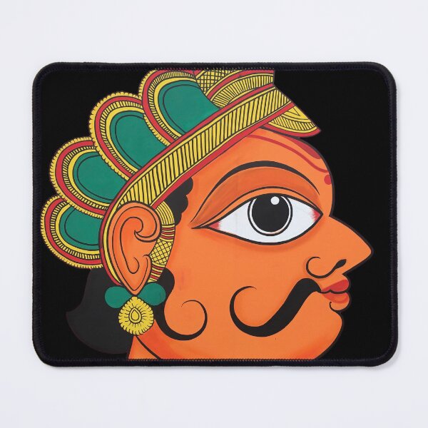 Item preview, Man's face, face of man, male face, mustache face, king face, indian art designed and sold by gopalpjoshi.