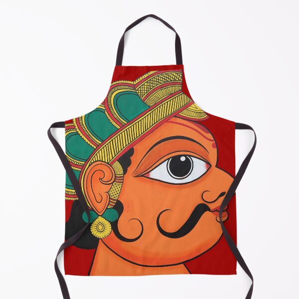 Item preview, Man's face, face of man, male face, mustache face, king face, indian art designed and sold by gopalpjoshi.
