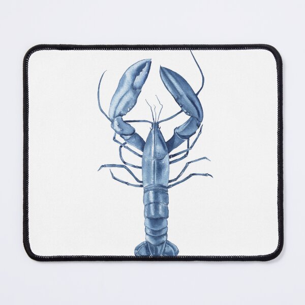 Item preview, Blue watercolor lobster designed and sold by InnaPatiutko.