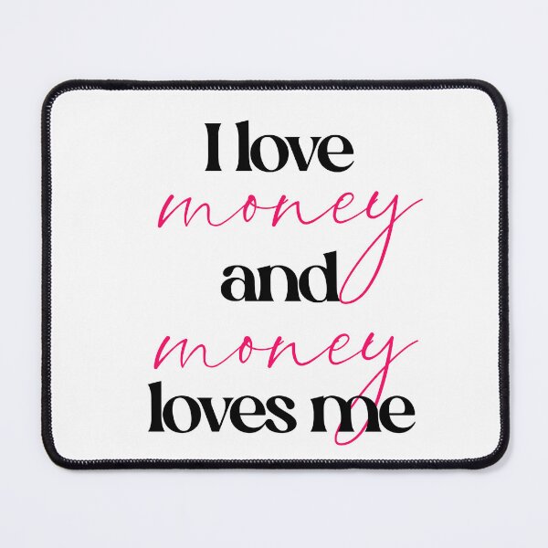 Item preview, I love money designed and sold by caddystar.
