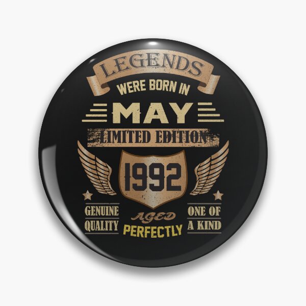 Item preview, Legends were born in May 1992 - 30th Birthday gift designed and sold by BahaaIB.