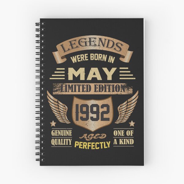 Item preview, Legends were born in May 1992 - 30th Birthday gift designed and sold by BahaaIB.
