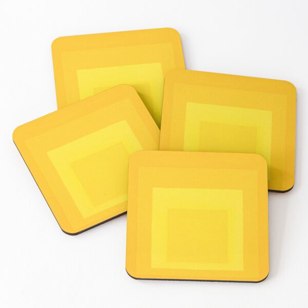 Item preview, josef albers Homage to the Square, yellow designed and sold by Olivia-One.