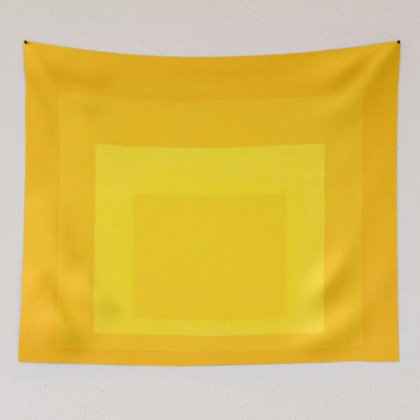 Item preview, josef albers Homage to the Square, yellow designed and sold by Olivia-One.