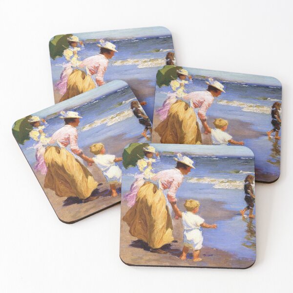 Item preview, Beach Stroll: A Serene Moment by the Sea designed and sold by SweetMySpot.