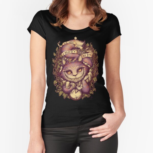 "CHESHIRE CAT" Tshirt for Sale by medusadollmaker Redbubble