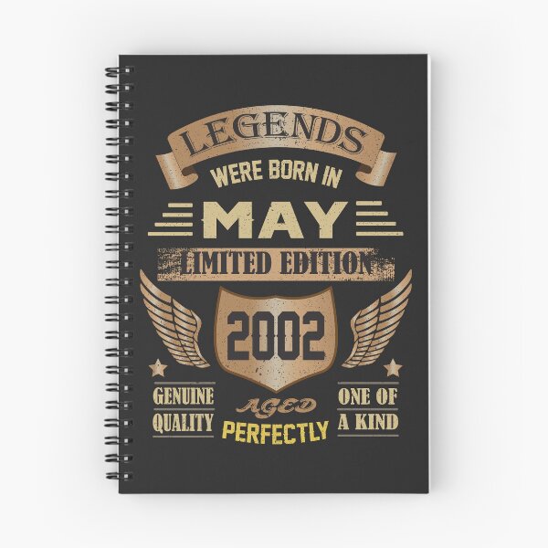 Item preview, Legends were born in May 2002 - 20th Birthday gift designed and sold by BahaaIB.