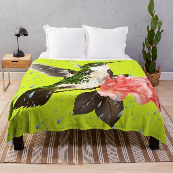 Item preview, Hummingbird Couple In The Rain - Color 02 designed and sold by SumarUp.