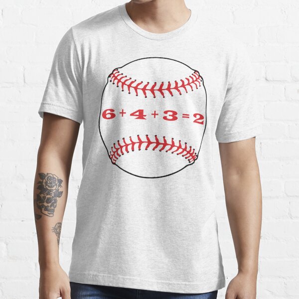 Fruit of The Loom 6 4 3 2 Double Play Baseball Shirt T-shirts | High Quality Men's T-Shirt - Navy - Available in All Sizes | Double Meaning, Meaning