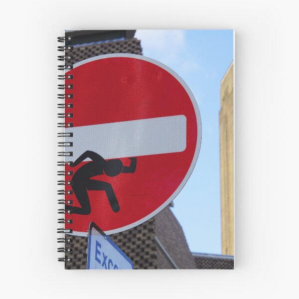 Item preview, Funny no entry sign, London, England designed and sold by westgoeseast.
