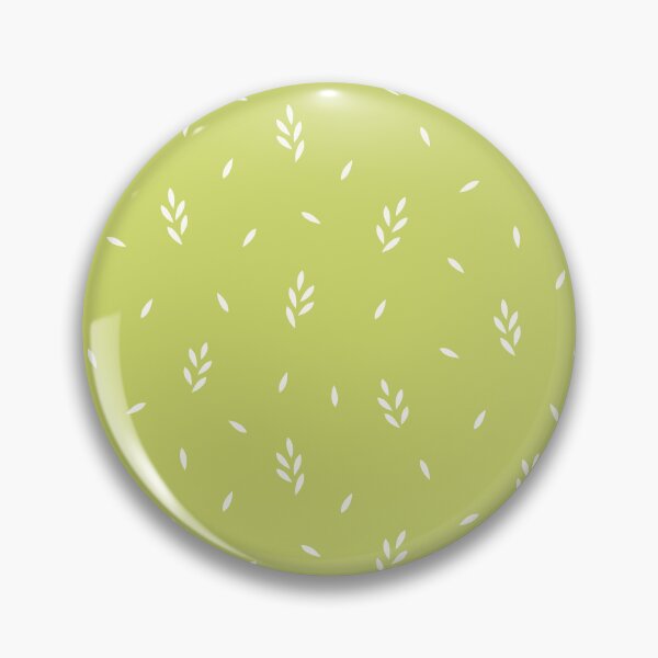 Aperçu de l'œuvre Feuilles crème sur motif vert créée et vendue par Calislahn.