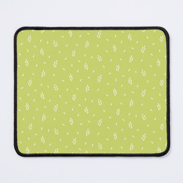 Item preview, Hojas de crema en patrón verde designed and sold by Calislahn.