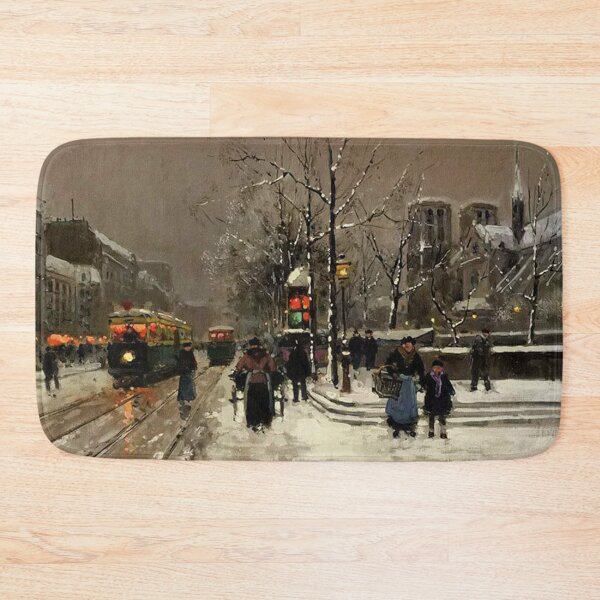 Item preview, Snowy Serenity: A Tranquil Cityscape designed and sold by SweetMySpot.