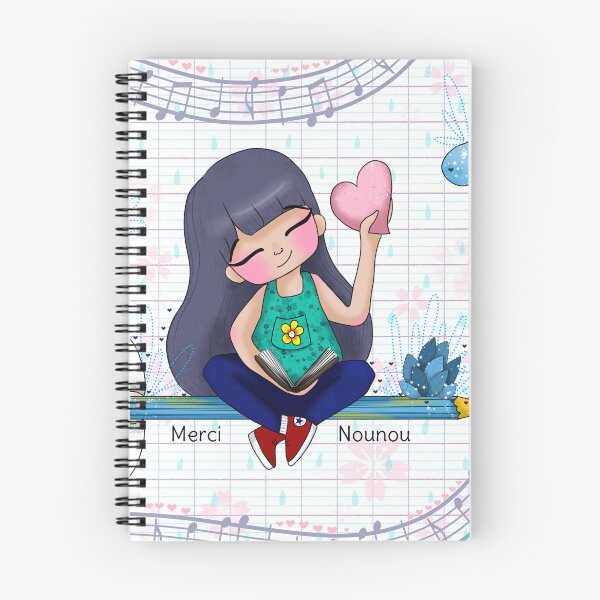 Aperçu de l'œuvre cadeau fin année scolaire (nounou) créée et vendue par fanny offre.