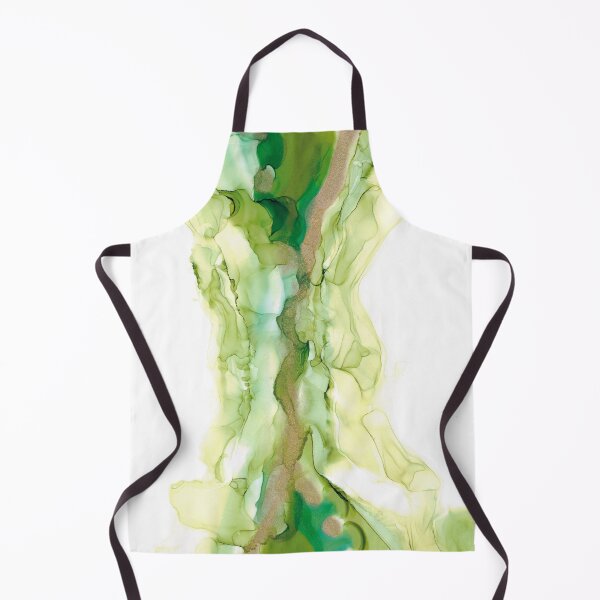 Item preview, Mossy Wonder Abstract 42722 Modern Alcohol Ink painting by Herzart designed and sold by herzart.
