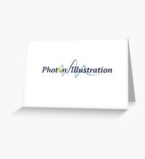 Photon Illustration Logo Greeting Card