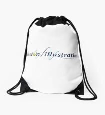 Photon Illustration Logo Drawstring Bag